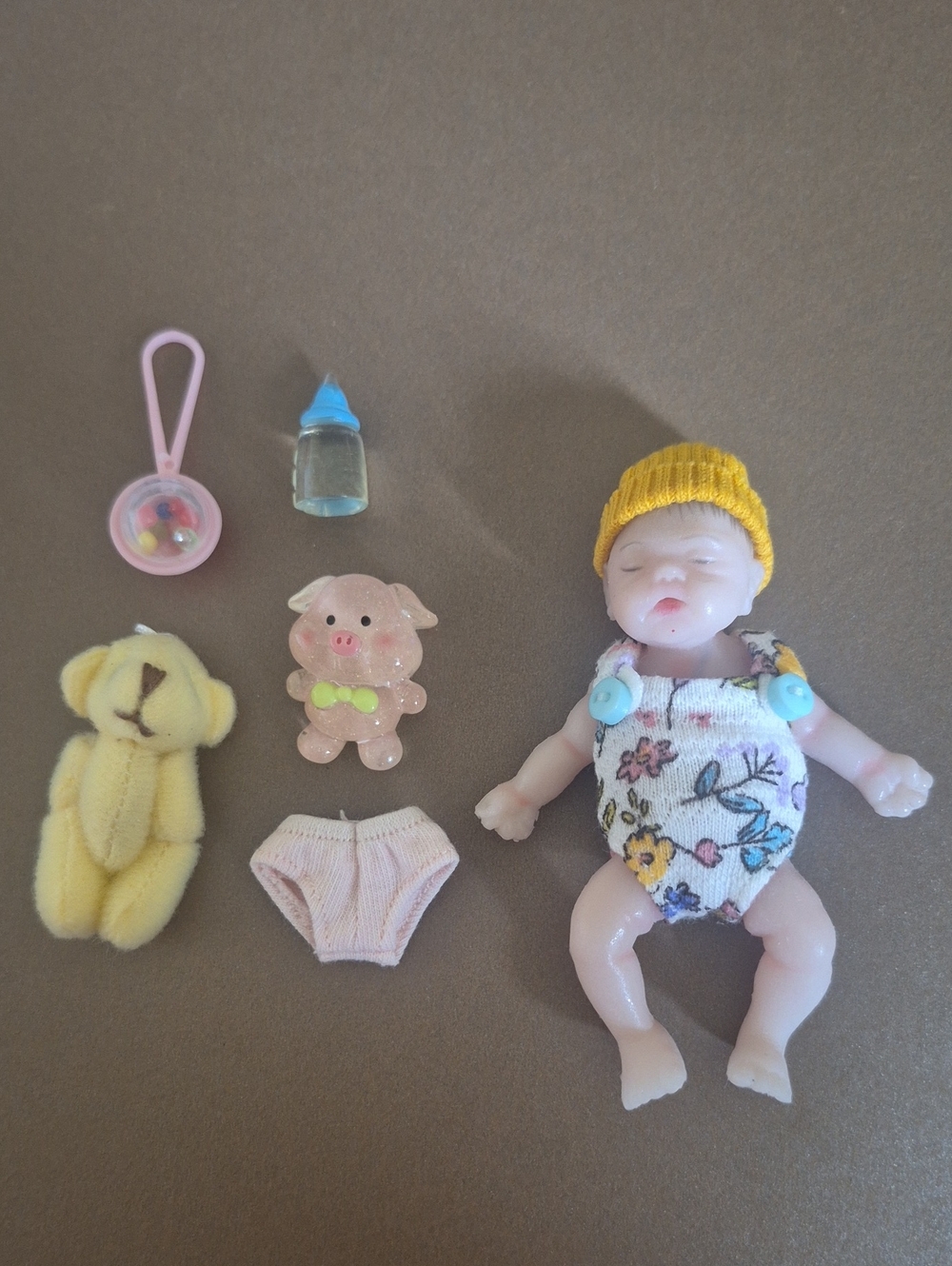 Mini Reborn Baby Doll Set